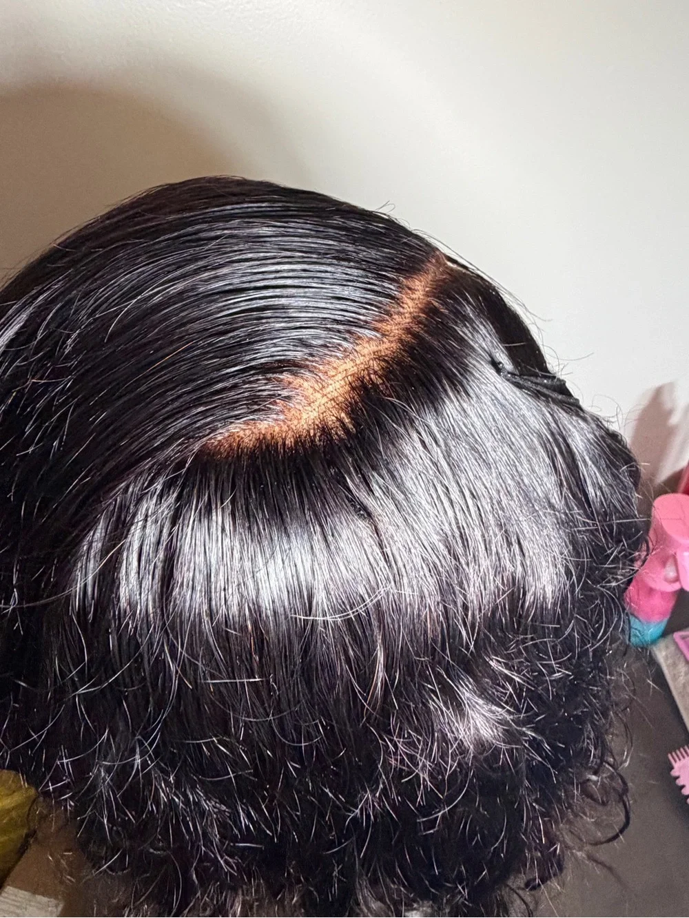 Custom 12” Human Hair Lace Front Wig – Ready to Wear
